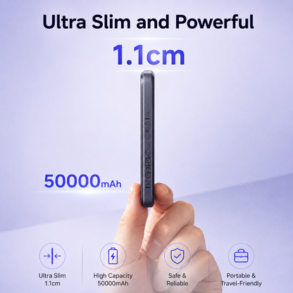 Power bank magnético de 10,000 mAh